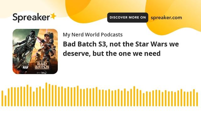 Bad Batch S3, not the Star Wars we deserve, but the one we need смотреть онлайн