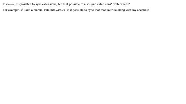 Google Chrome Sync extension preference смотреть онлайн