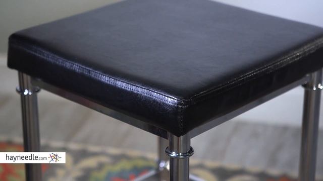 Belham Living Baldwin Chrome Backless Counter Stool - Product Review Video смотреть онлайн