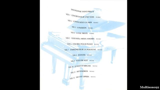 Saint-Preux - Le Piano Sous La Mer (1972) - L'appel de la Sirene смотреть онлайн