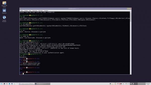 ViPNet Client for Linux и доменные пользователи