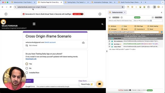 How to Automate Cross Origin iframe using Selenium with Java? #crossoriginiframe смотреть онлайн