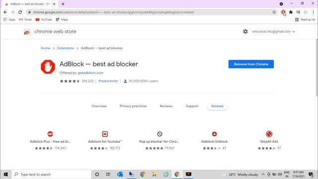 How to stop ads on chrome using Ad Block Extension #Adblock #Ads #popups #adblocker | Witty What смотреть онлайн