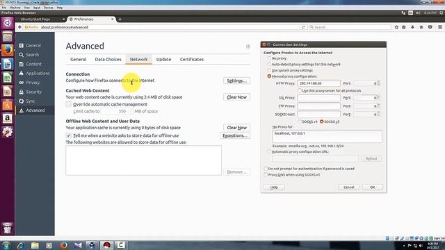 Manual Proxy settings for Firefox in Ubuntu 🔥🔥🔥 смотреть онлайн