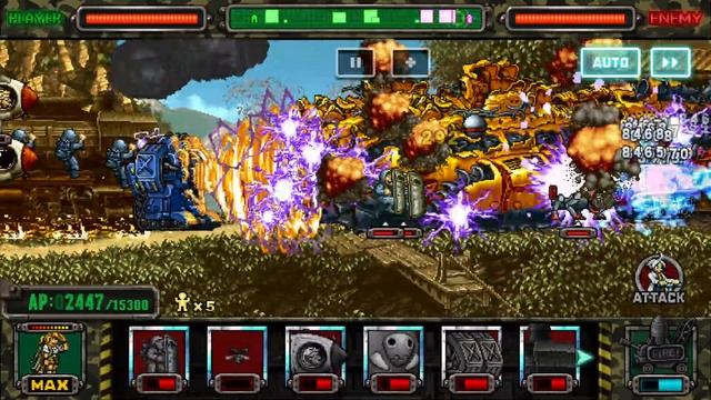 (MSA)METAL SLUG ATTACK. EXTRA OPS ! 2021 NEW WAR!! (HARD, HELL) !!! (5.18.0 ver) смотреть онлайн