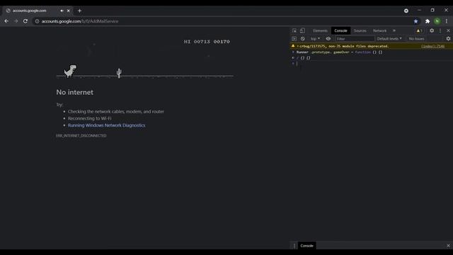 easy way to hack Dinosaur game in Google Chrome in Telugu. смотреть онлайн