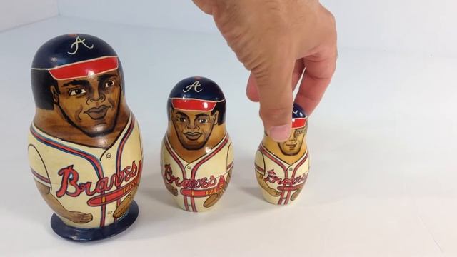 Russian Nesting Dolls Atlanta Braves Baseball Players 1994 смотреть онлайн