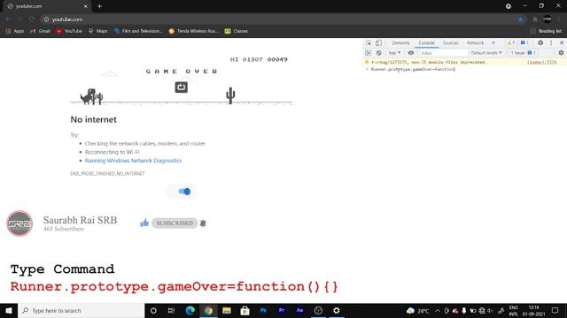 How To Hack Chrome Dino Game | Easy Way To Hack Game | Unlimited Score In Chrome Dinosaur Game. смотреть онлайн