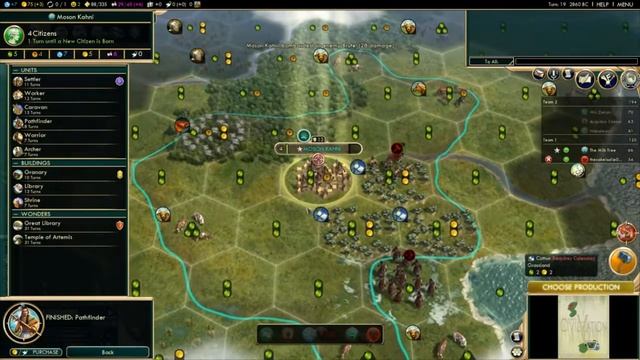Civ V - Brave New World - Ep 1 смотреть онлайн