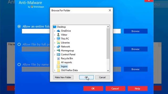 Anti Malware - Always Allowed Feature смотреть онлайн