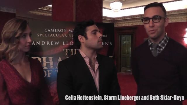 Phantom of the Opera US Tour Interview Celia Hottenstein, Storm Lineberger and Seth Sklar Heyn смотреть онлайн