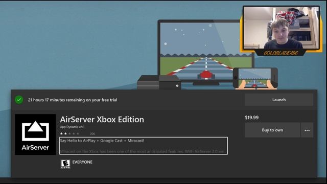 Mirror Screen from PC to TV or Xbox One смотреть онлайн