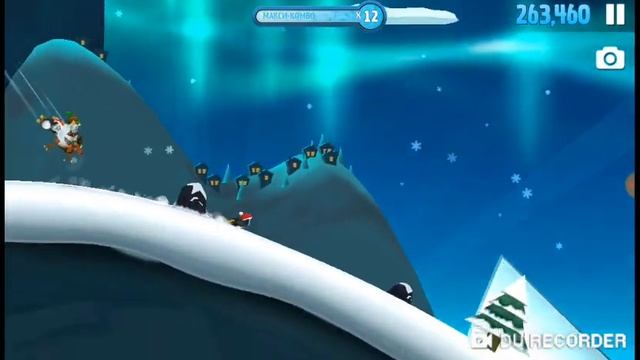 Я катаюсь по северному полюсу!? Ski safari 2. смотреть онлайн
