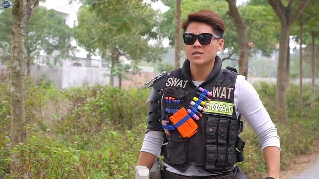 LTT Game Nerf War : Two SEAL X Nerf Guns Fight Crime Group Rocket Christmas Gift Robber смотреть онлайн