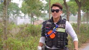 LTT Game Nerf War : Two SEAL X Nerf Guns Fight Crime Group Rocket Christmas Gift Robber