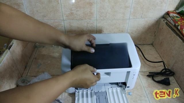 DocuPrint P115w _ Fuji Xerox_ || UNBOXING & TES PRINT || _ K.net смотреть онлайн