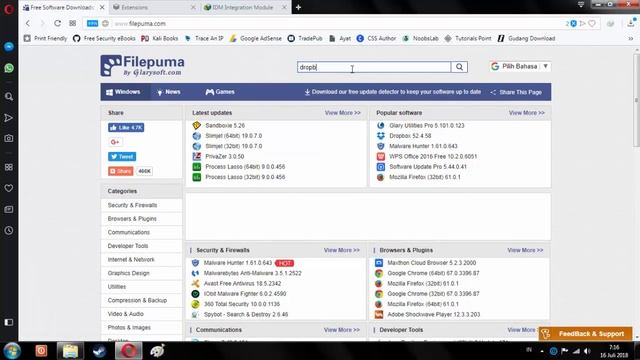 Integrated IDM Extension on Opera Browser смотреть онлайн