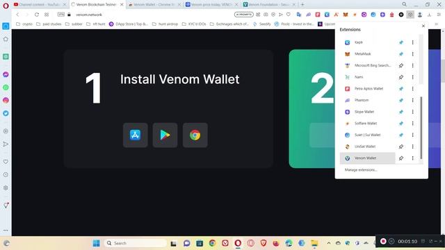Earn Your Share: Qualify for Venom Airdrop through Simple Testnet Tasks смотреть онлайн