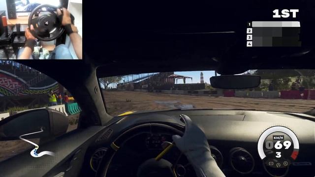 Dirt 5 Audi TT Safari - Thrustmaster TMX Gameplay смотреть онлайн