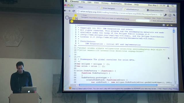Boris Bokowski: Orion: The web is my development environment смотреть онлайн