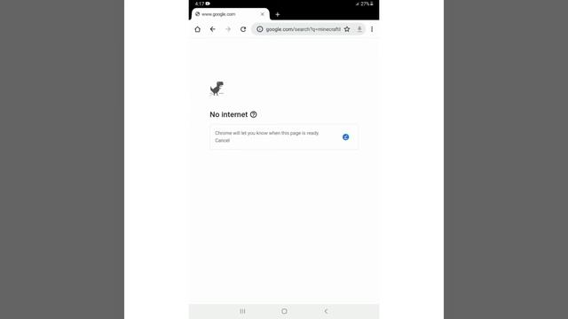 How to play chrome dino in mobile 😲 смотреть онлайн