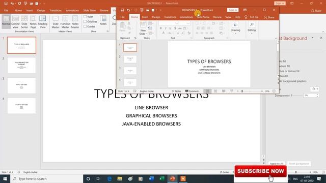 View Tab | Show, Zoom, color & Window Group | Switch Window |MS PowerPoint | смотреть онлайн