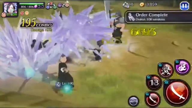 Bleach Brave Souls - Kusaka (110% ATK Hybrid) Vs Jushiro Raid! смотреть онлайн