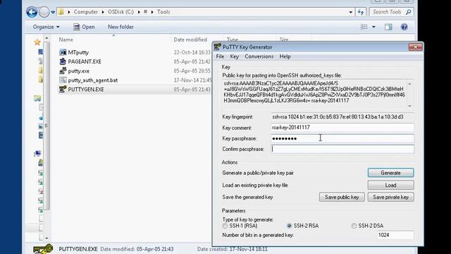 Public-key SSH RSA authentication using Putty - Demo6 смотреть онлайн