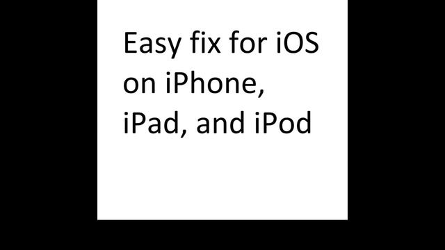 iOS Safari Server Error for iPhone and iPad | Easy Fix смотреть онлайн