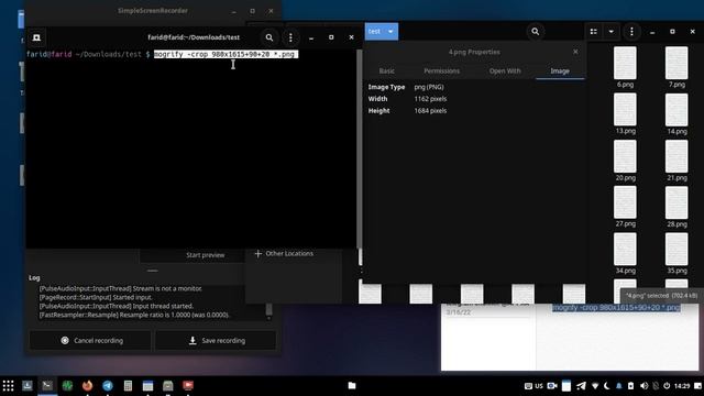 how to resize multiple image with imagemagick linux آموزش تغییر سایز دسته جمعی عکسها با ایمیج مجیک смотреть онлайн