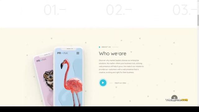 Prink - Print Shop WordPress Theme printshop website printing tool Tsukina смотреть онлайн