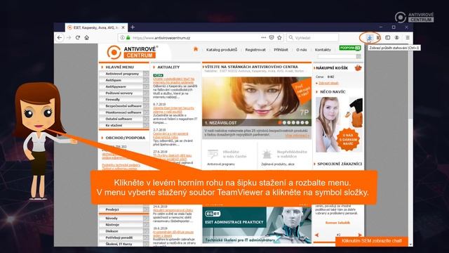 TeamViewer - Firefox Mozilla, stažení a spuštění смотреть онлайн