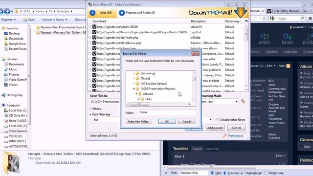 Firefox Portable VGMDB Album Grab смотреть онлайн