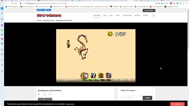 Play Game Boy Advance Madagascar UTrashMan Online in your browser RetroGames cc Opera 2022 07 0 смотреть онлайн