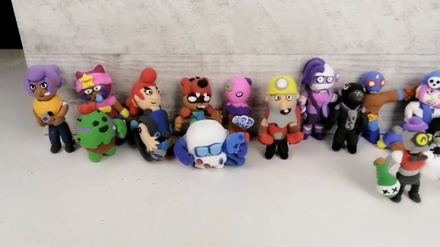 Моя коллекция фигурок из игры бравл Старс(Brawl stars) смотреть онлайн