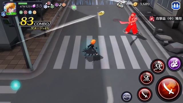 Bleach Brave Souls Rewind - Ichigo (Dangai Ver.) смотреть онлайн