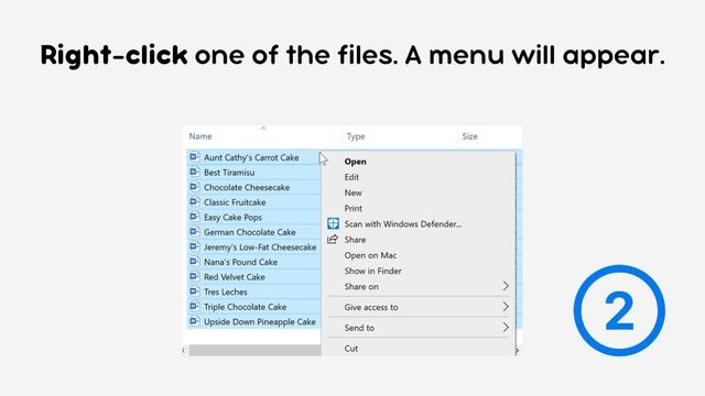 How To Create a Zip (Compressed) File in Windows | Step-by-Step Tutorial Presentation смотреть онлайн