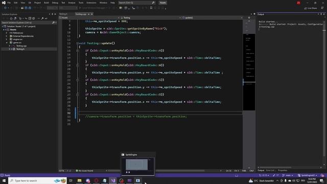 C++ Open Source 2D Game Engine | SpriteEngine Devlog #01 смотреть онлайн