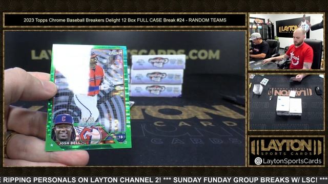 2023 Topps Chrome Baseball Breakers Delight 12 Box FULL CASE Break #24 смотреть онлайн