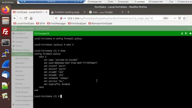 Fortigate Policy NAT DNAT (ARABIC) смотреть онлайн