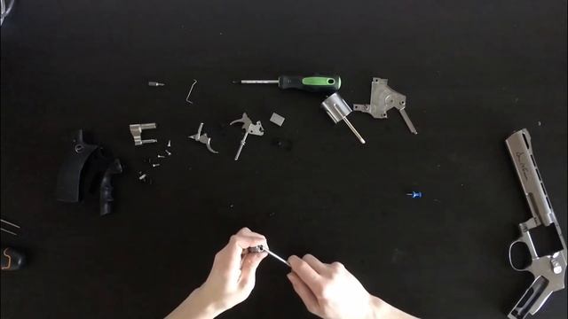 How to dismantle Dan Wesson co2 4.5mm airgun and seal change. смотреть онлайн