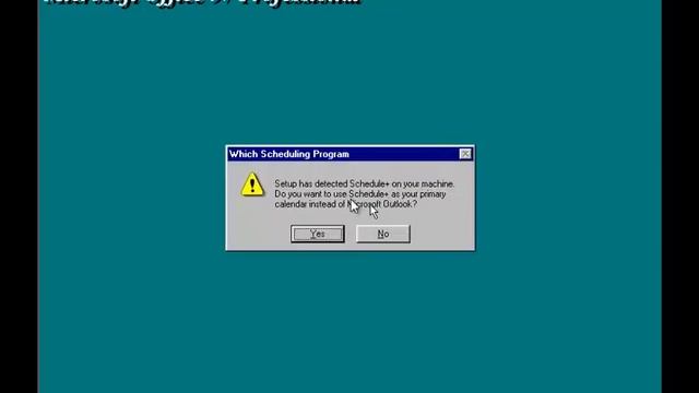 Upgrading from Office 95 to Office 97 on Windows 95 смотреть онлайн