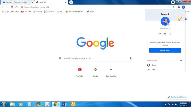 Google Chrome Theme Change very easy смотреть онлайн