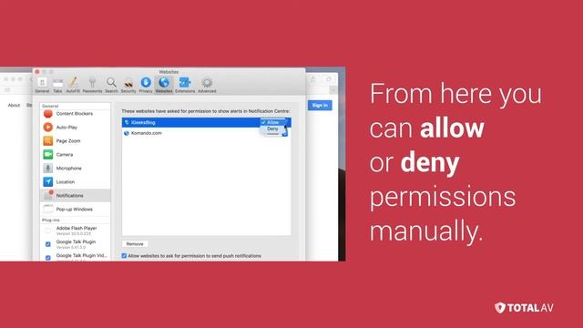 Stop Safari Browser Push Notifications смотреть онлайн