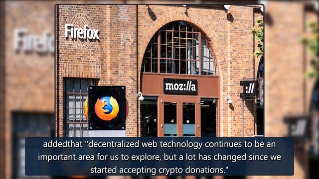 Mozilla pauses crypto donations following criticism over climate impact | Engadget смотреть онлайн