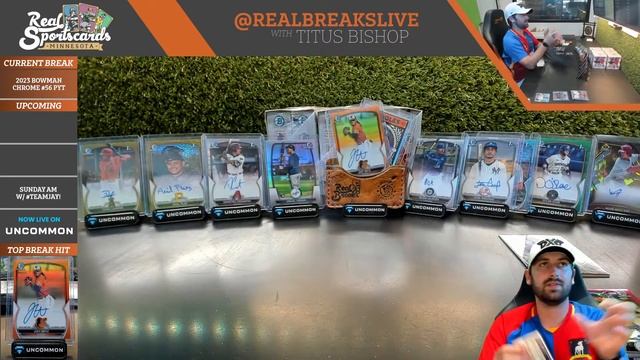 2023 Bowman Chrome #56 Hobby Pick Your Team (9/16/23) смотреть онлайн
