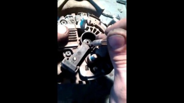 Ravon Gentra - Замена подшипников генератора