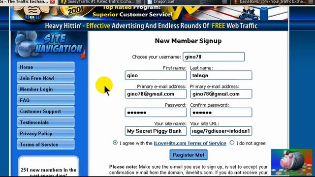 How to register on trafic exchange sites смотреть онлайн