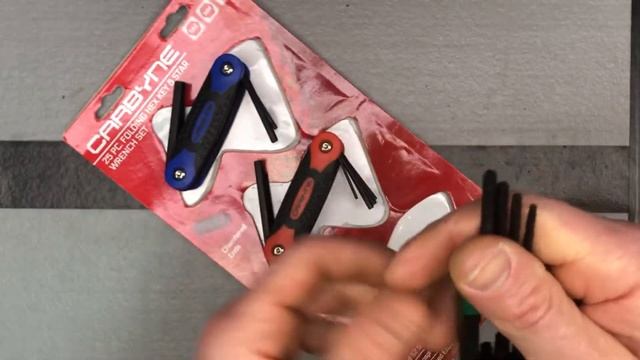 CARBYNE Folding Hex Key & Star Wrench Set - 25 Piece, Inch / Metric / Star CARBYNETOOLS.COM смотреть онлайн