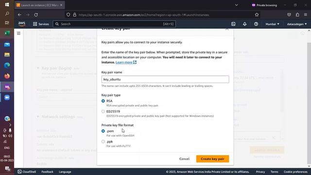 Create EC2 instance for Ubuntu in AWS смотреть онлайн